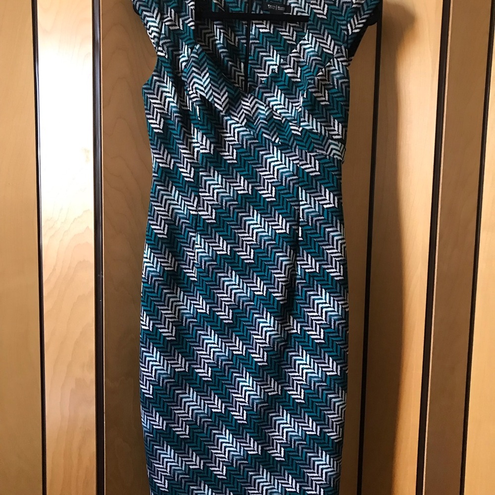 White House Black Market Zig Zag Dress